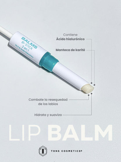 LIP BALM 2 en 1