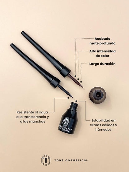 DELINEADOR DE OJOS LÍQUIDO MATE PLUMÓN