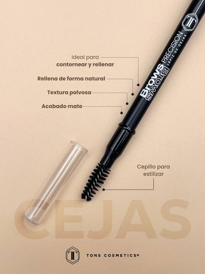 DELINEADOR DE CEJAS RETRÁCTIL CON CEPILLO