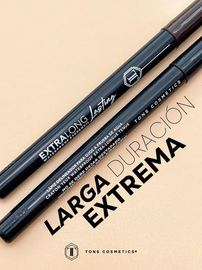 LÁPIZ DELINEADOR DE OJOS RETRÁCTIL LARGA DURACIÓN